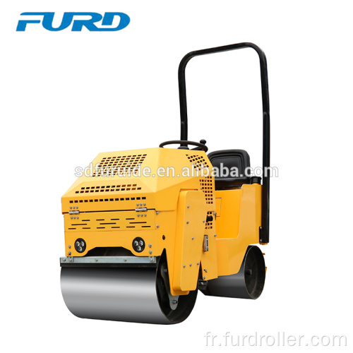 Compacteur de rouleau de route de rouleau de vibration du sol 800kg (FYL-860)